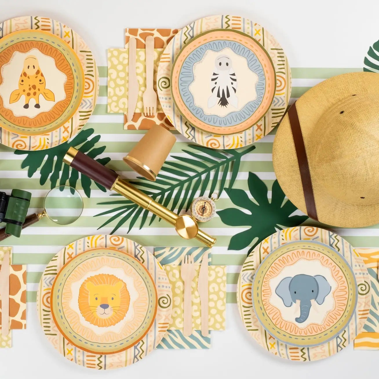 Safari Dessert Plates