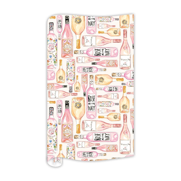 Rose Bottles Wrapping Paper