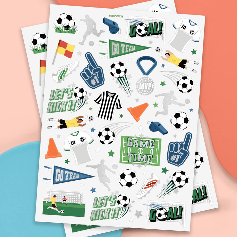 Soccer Temporary Tattoos