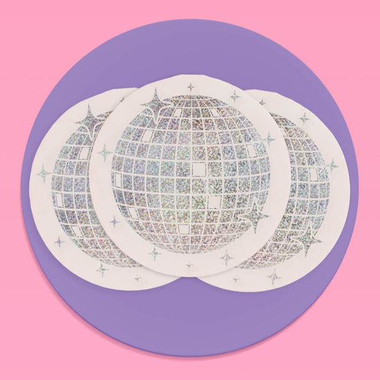 Shimmer Disco Ball Napkins