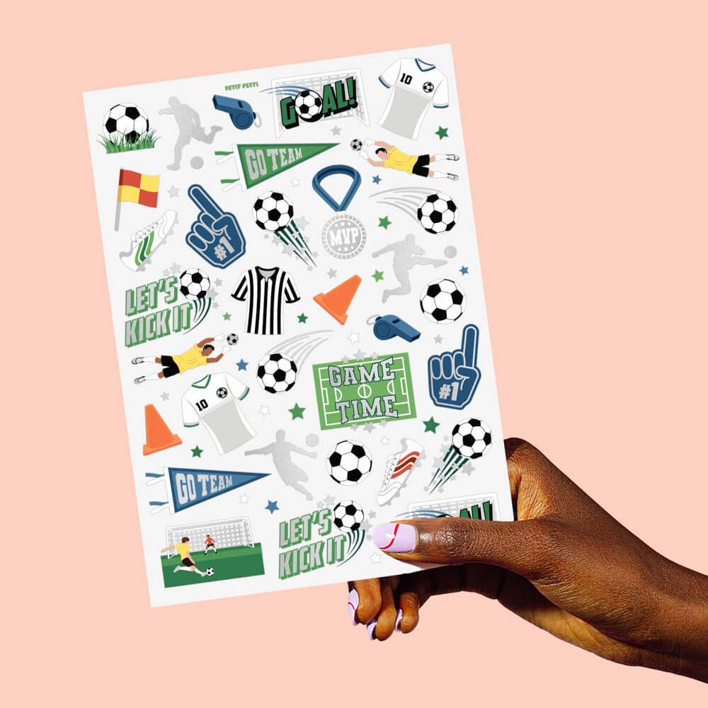 Soccer Temporary Tattoos