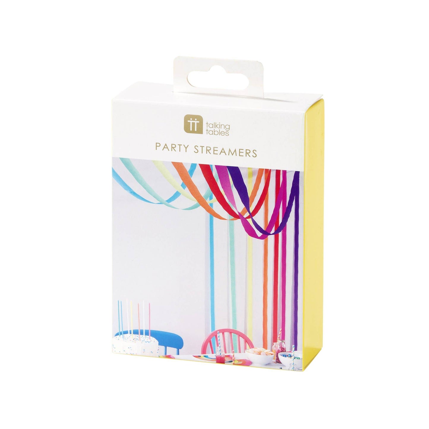 Rainbow Party Streamers | 7 Pack |