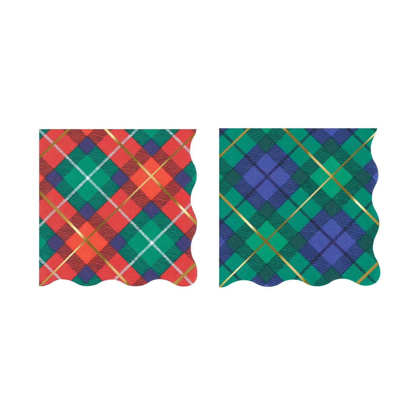 Tartan Mix Small Napkins