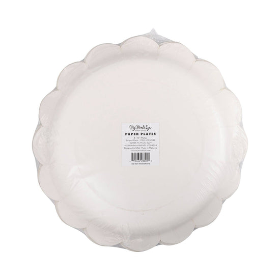 Tennis Striped Plate