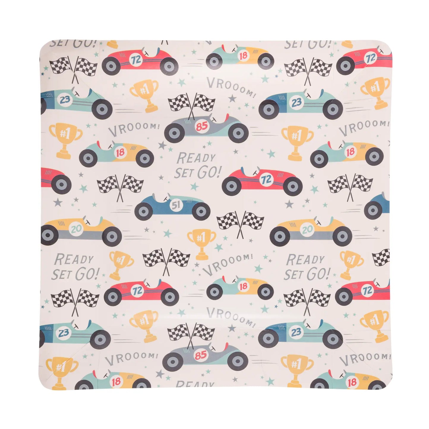 Miles Per Hour Race Plate