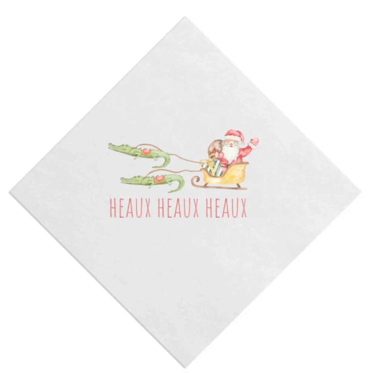 Cajun Christmas Napkins