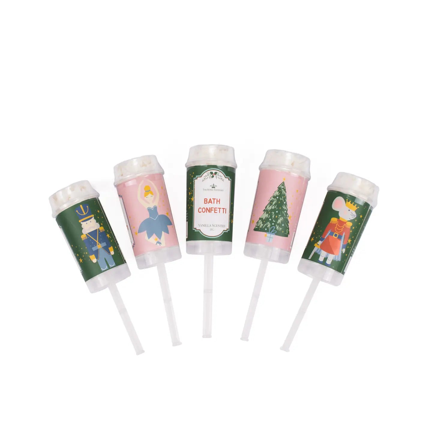 Nutcracker Waltz Bath Confetti Poppers