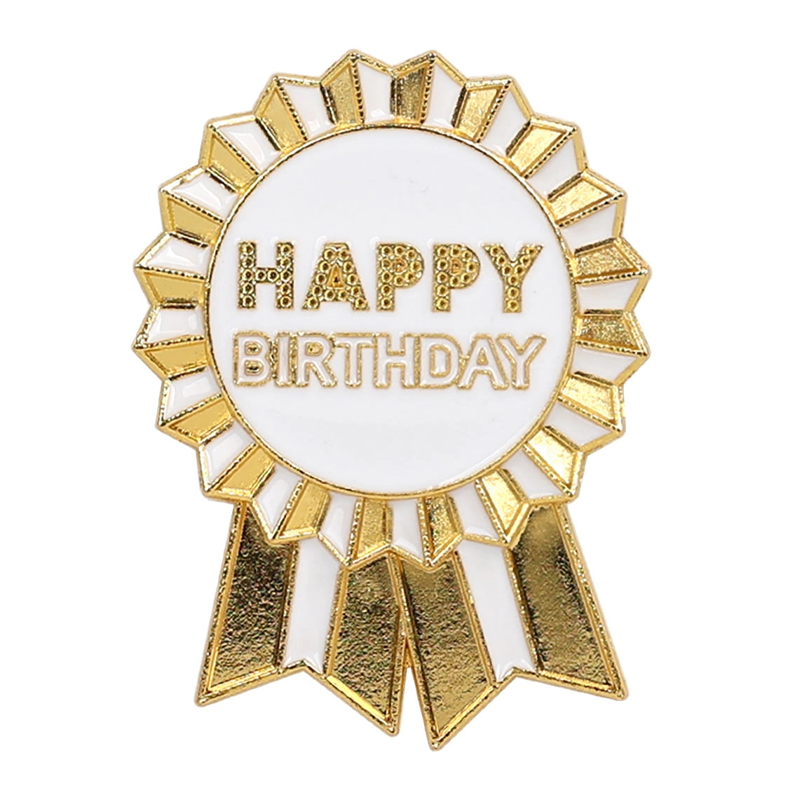 Happy Birthday Enamel Pin Badge
