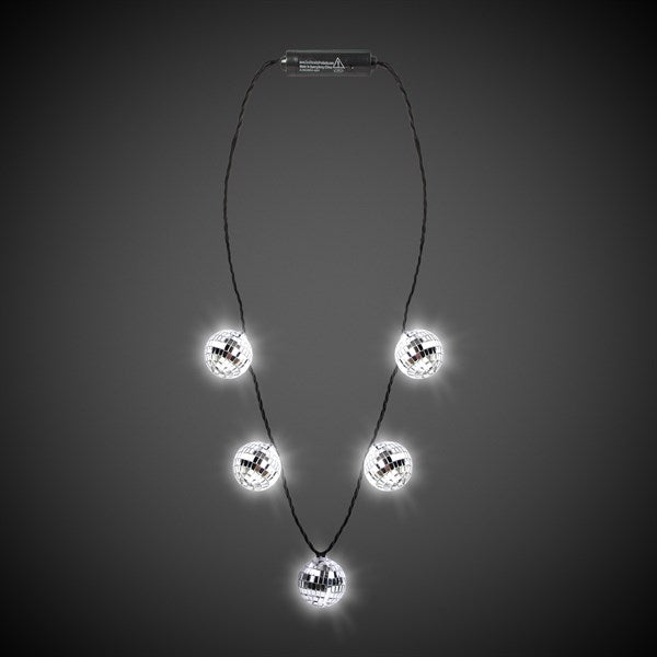 LED Disco Ball Necklace