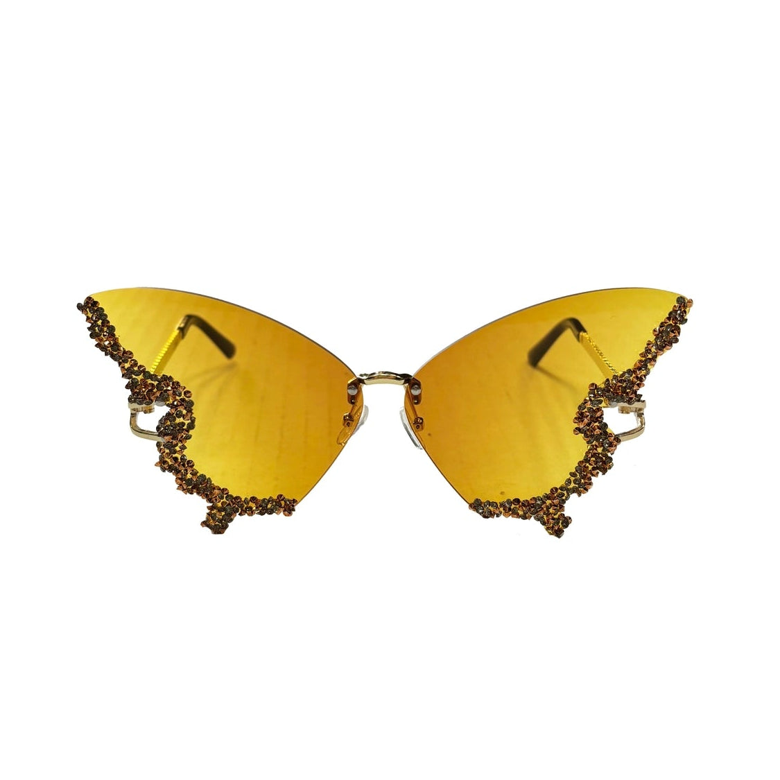Butterfly Rhinestone Sunglasses