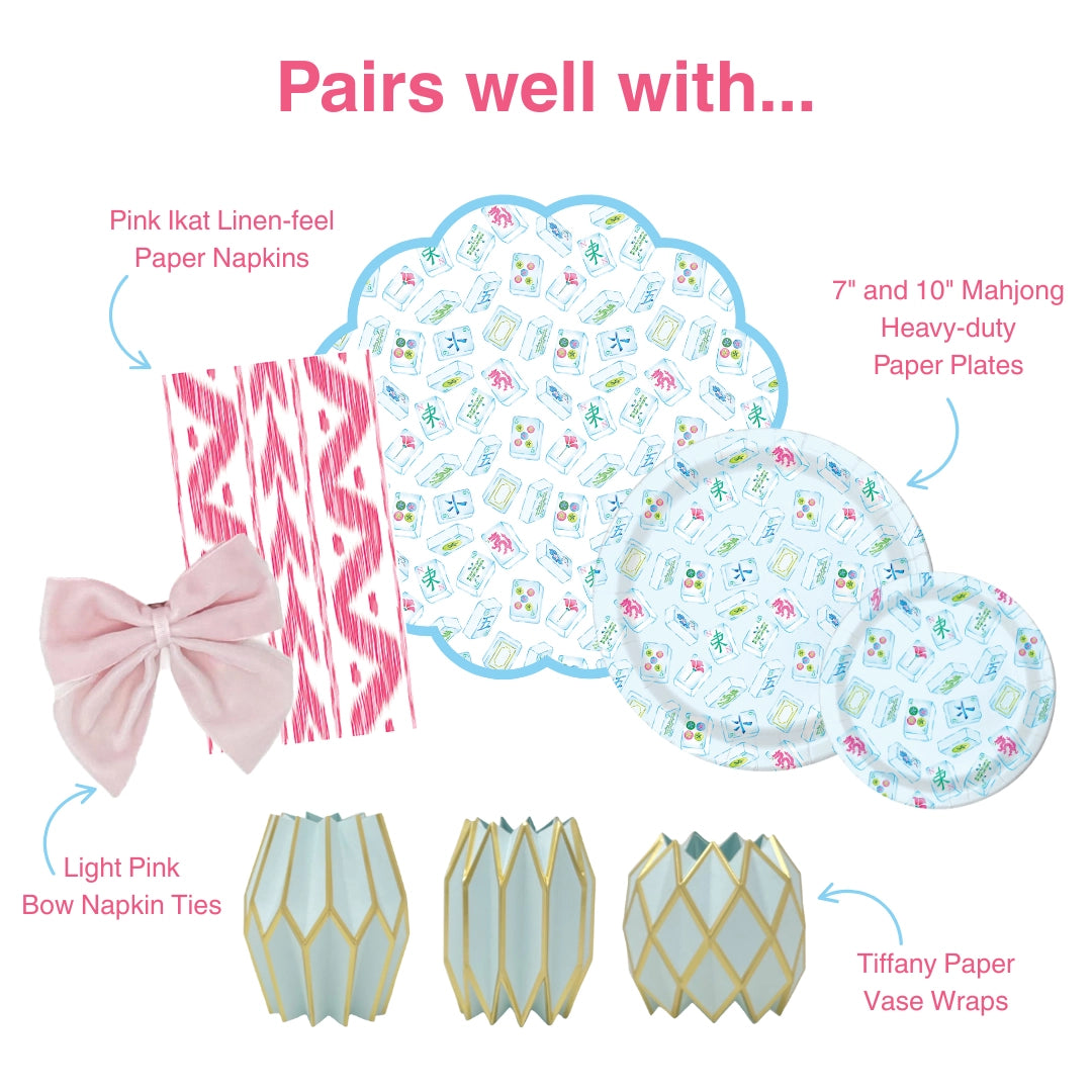 Mahjong Scalloped Placemats