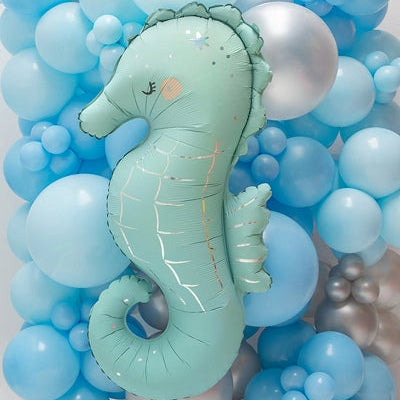 38" Seahorse Mylar Balloon