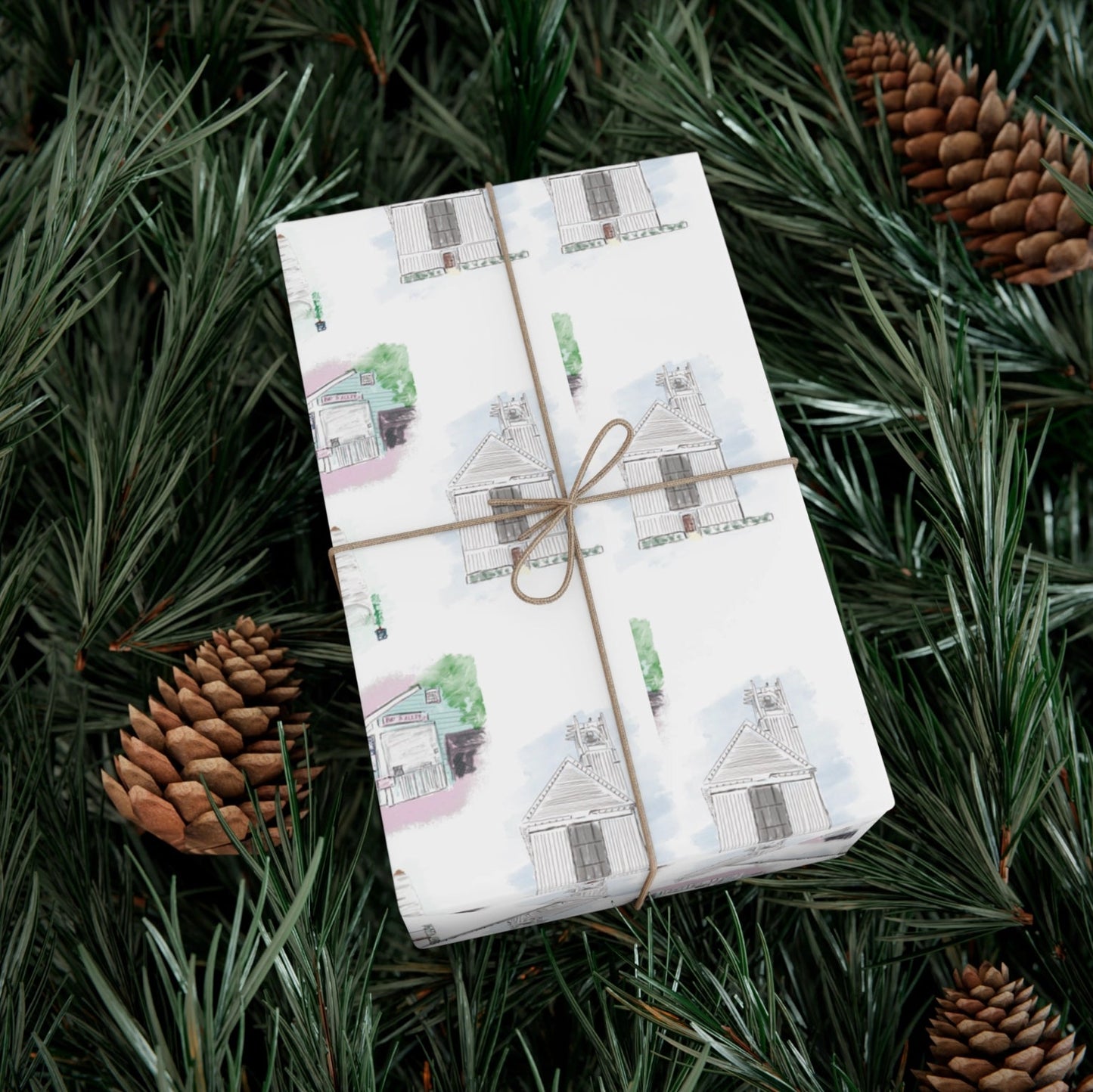 Seaside Florida Wrapping Paper
