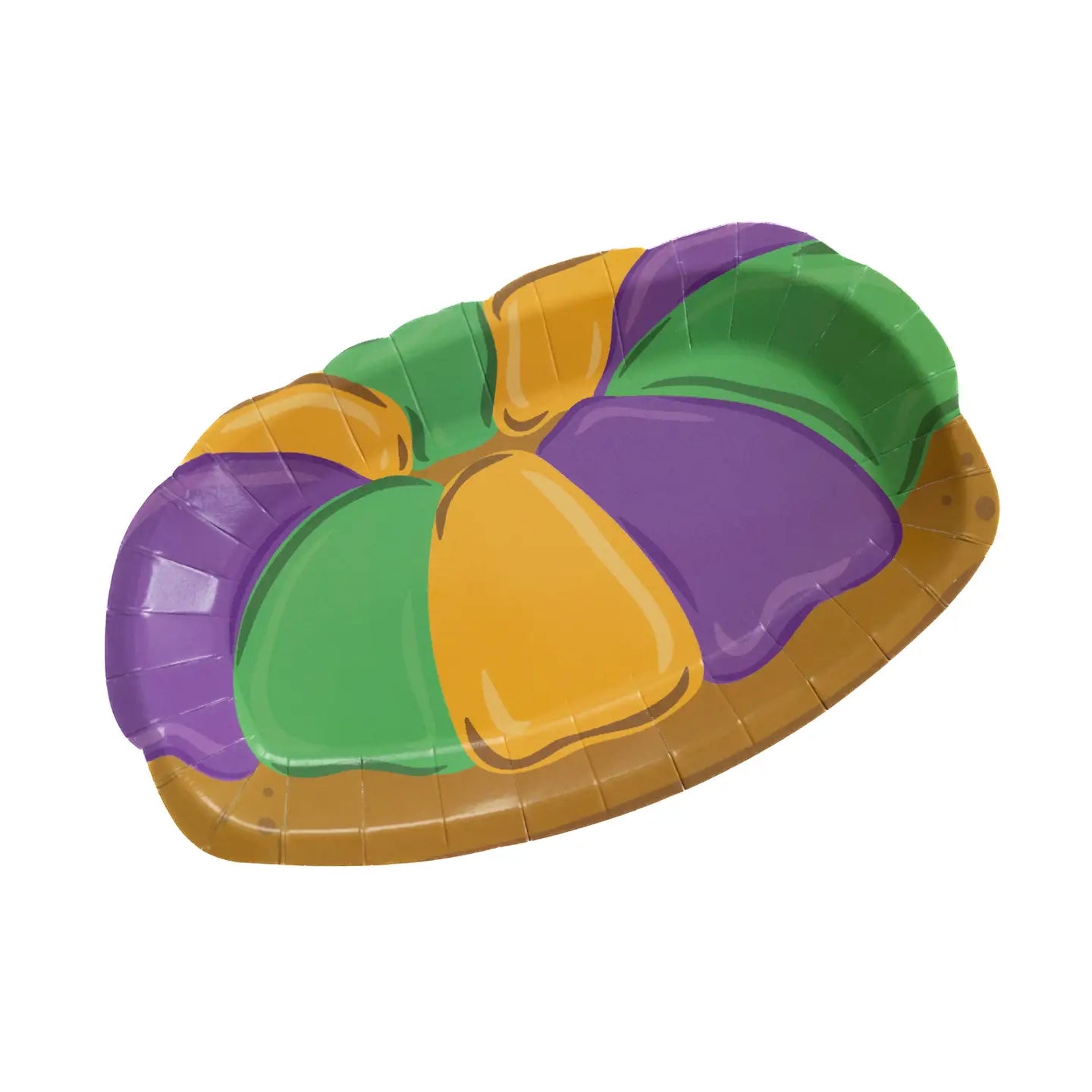 King Cake Plates