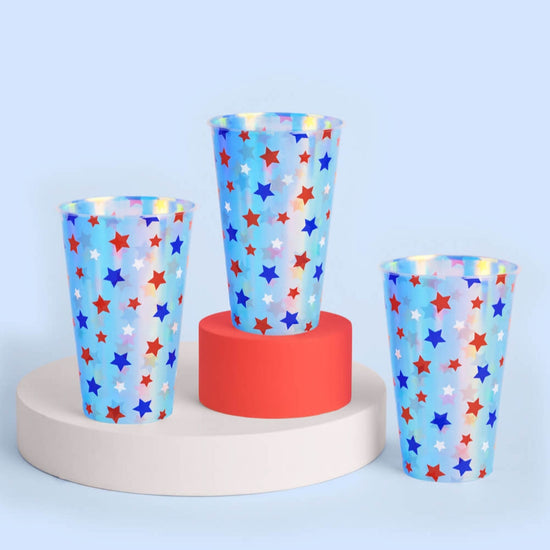 Stars & Stripes Patriotic Cups