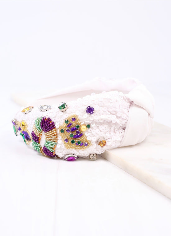 Mardi Party Krewe Headband