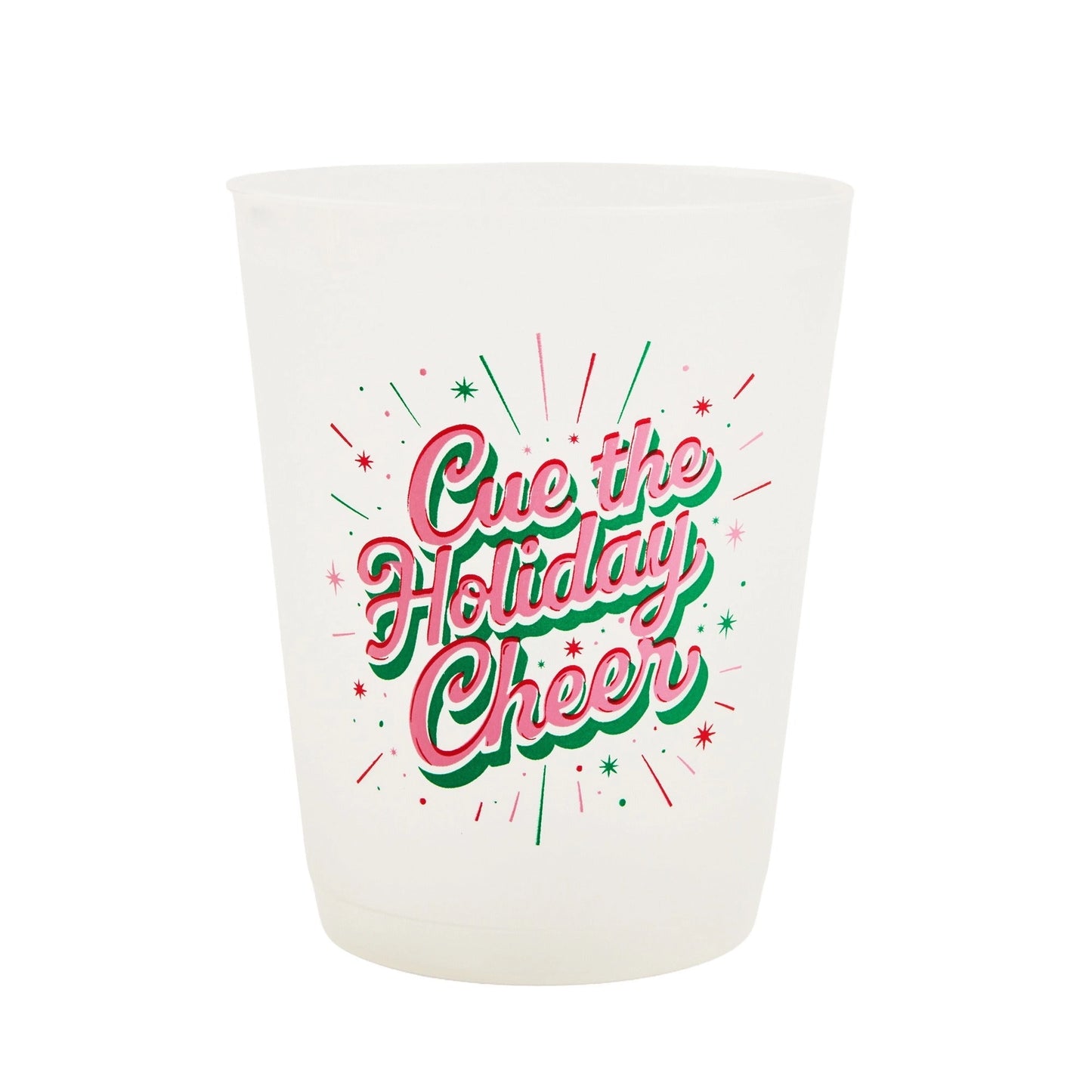 Cue the Holiday Cheer Frost Cups