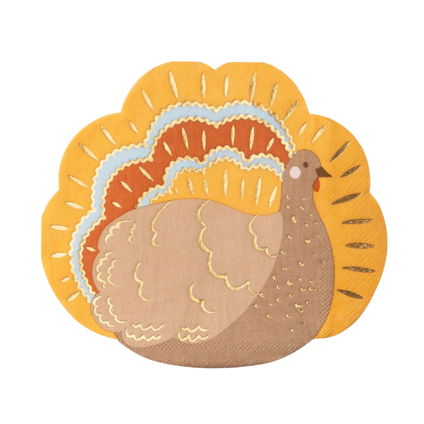 Charming Turkey Napkins