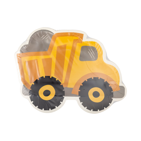 Construction Dump Truck Shaped Plate