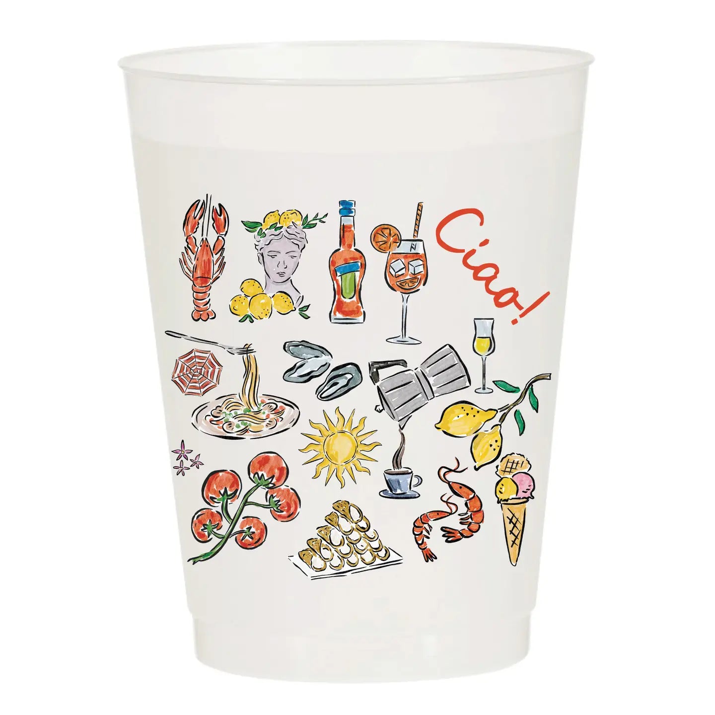 Ciao Italian Summer Frosted Cups