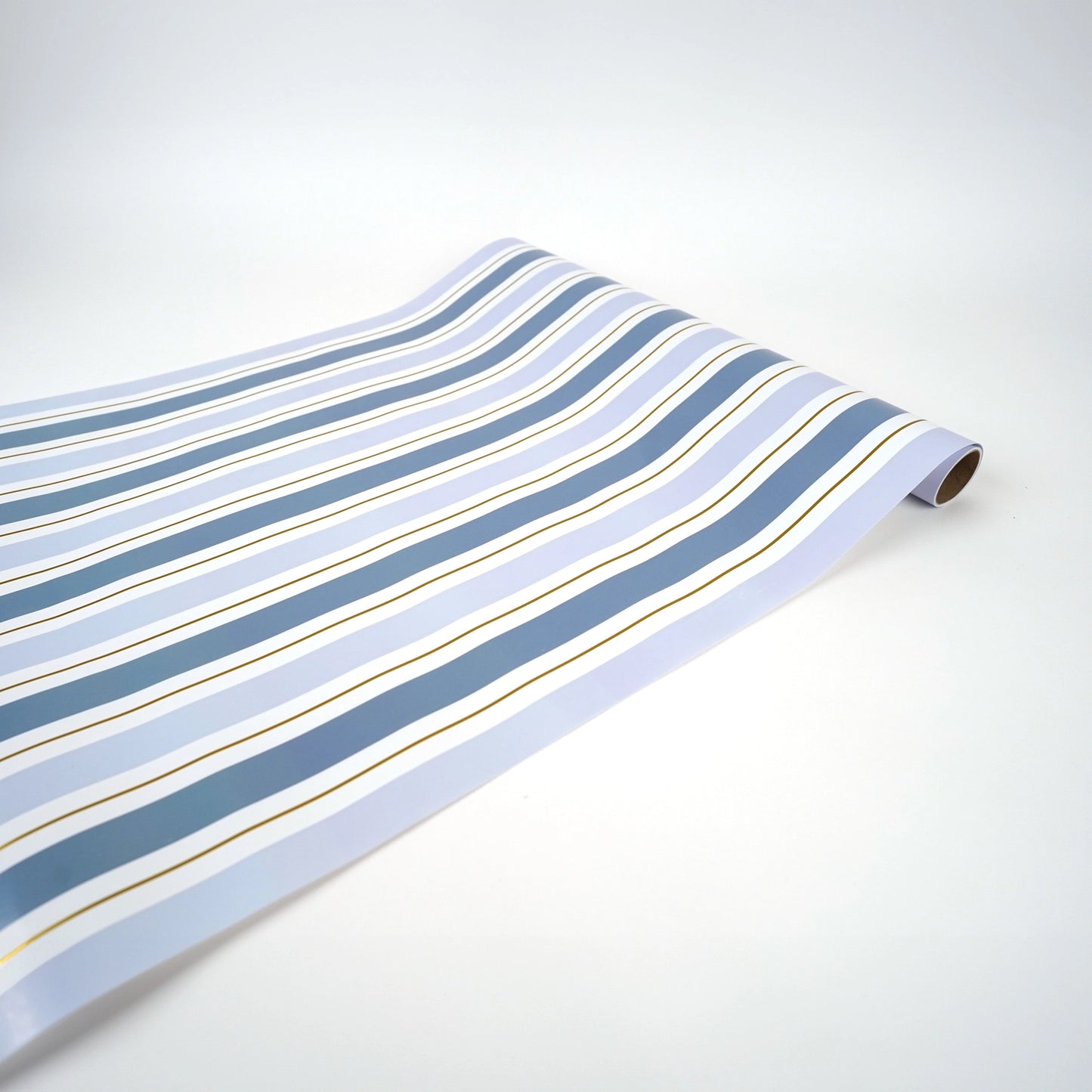 Blue Striped Table Runner