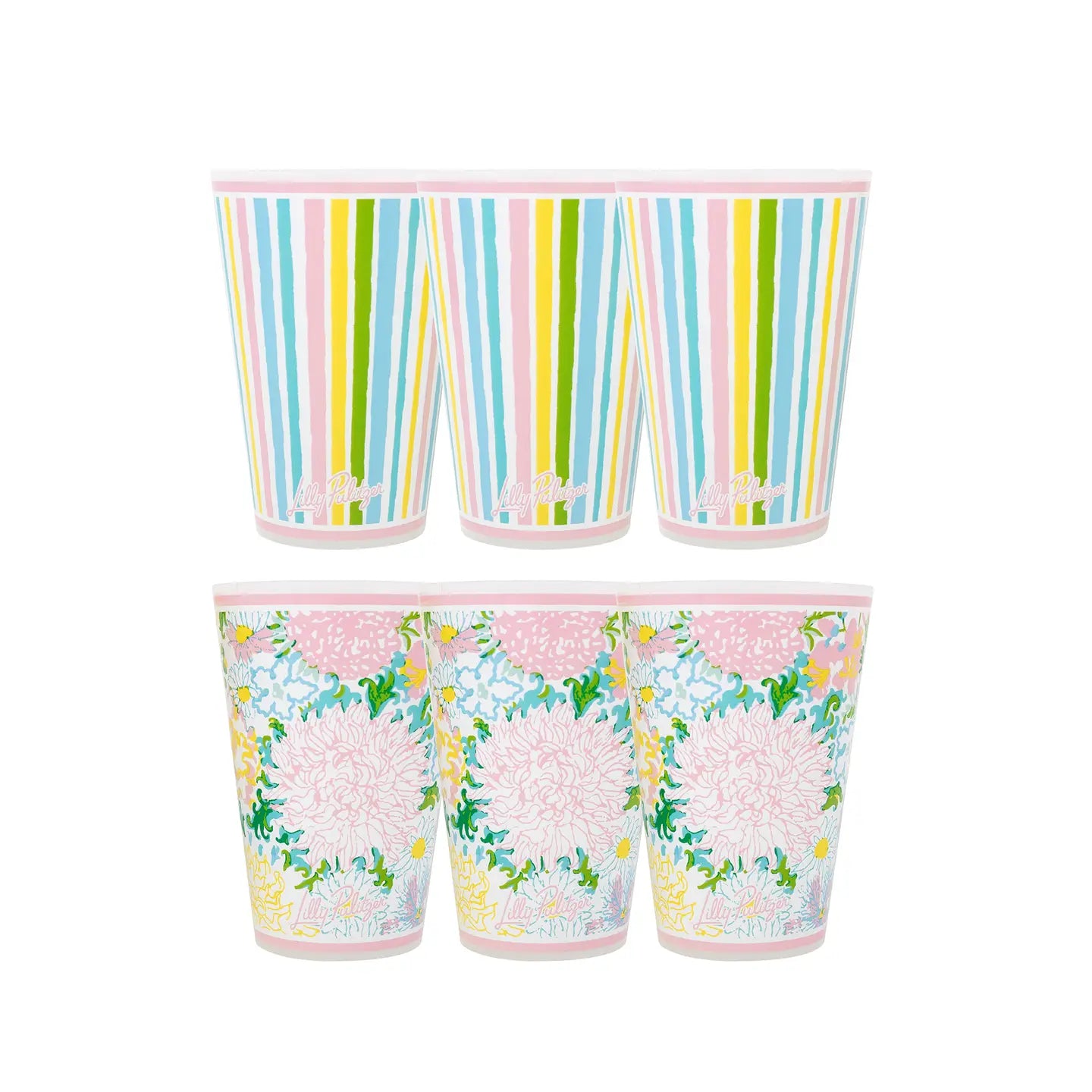 Lilly Garden Pool Cups