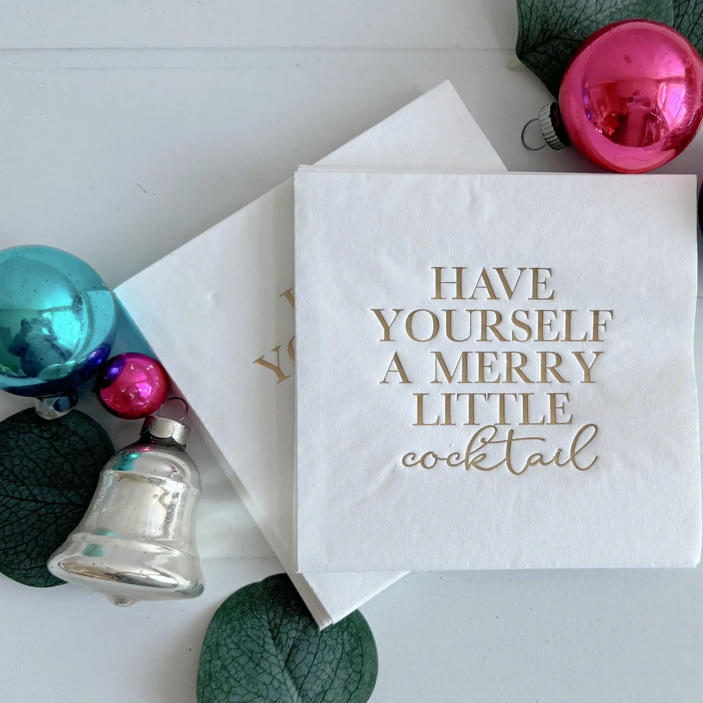 Merry Little Cocktail Napkin