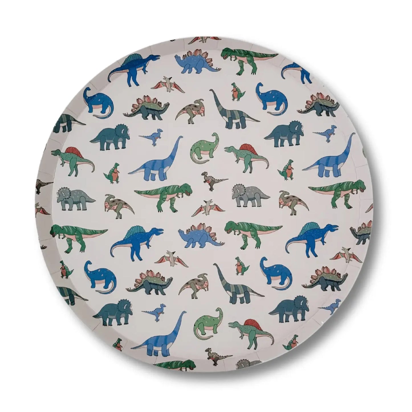 Dinosaur Pattern Small Plates