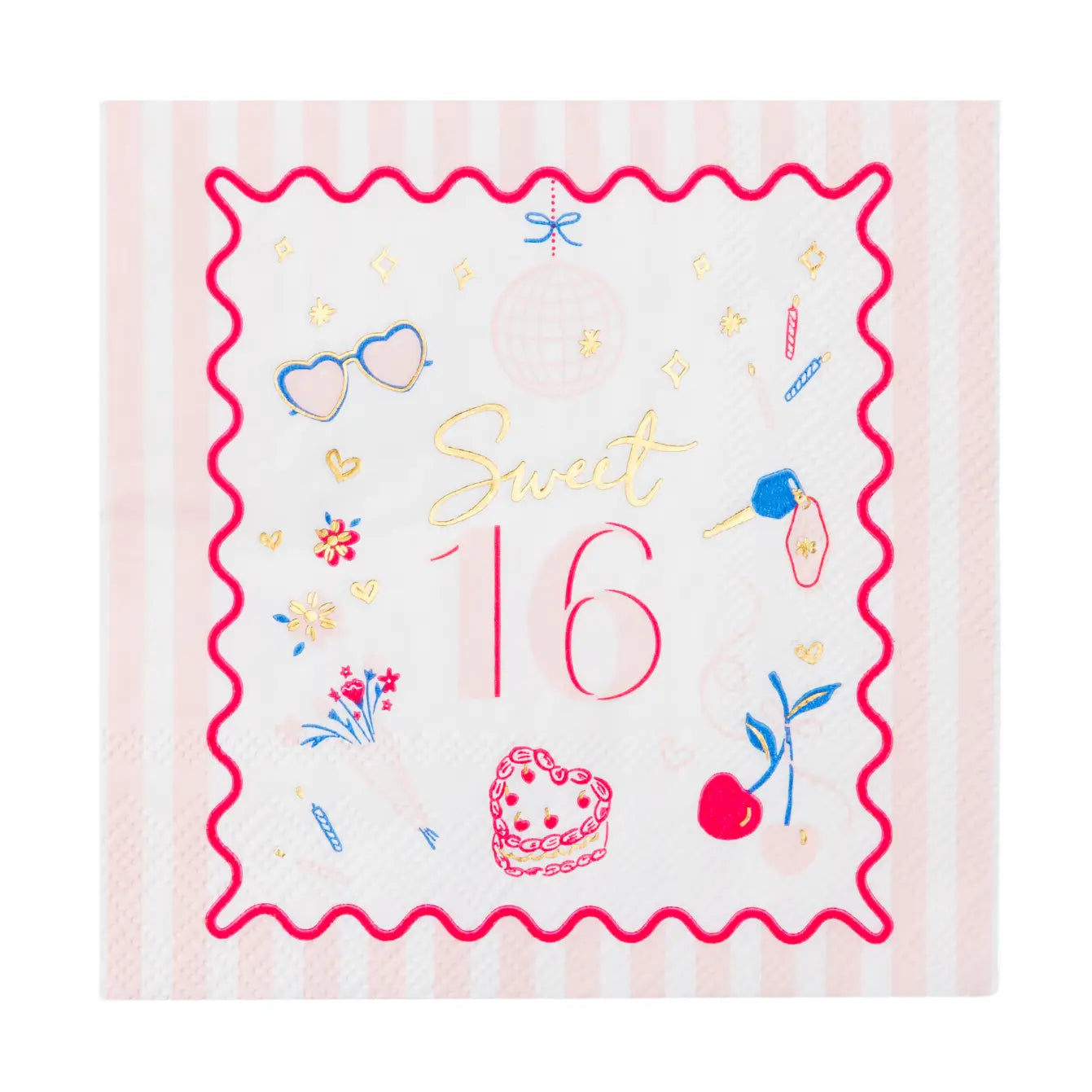 Sweet 16 Icon Napkins
