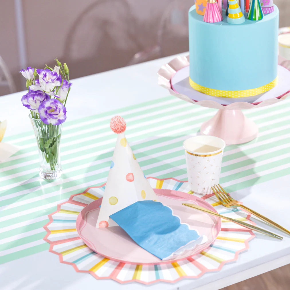 Burst of Color Fan Placemats