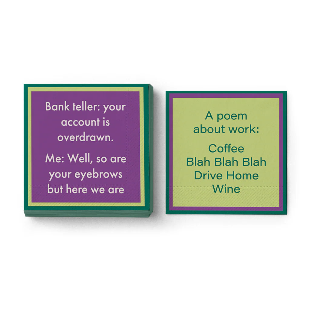 Napkins: Blah Blah