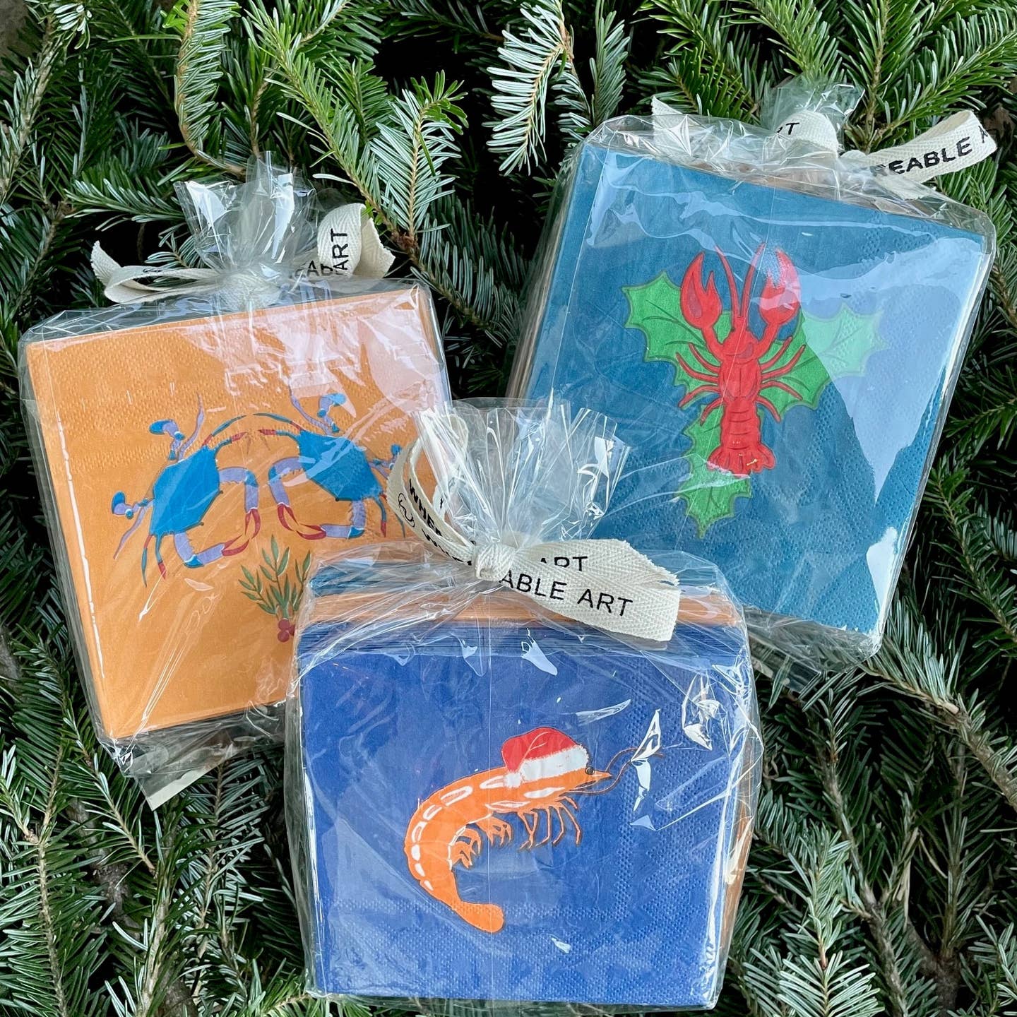Santa's Swamp Cocktail Napkins Bundle