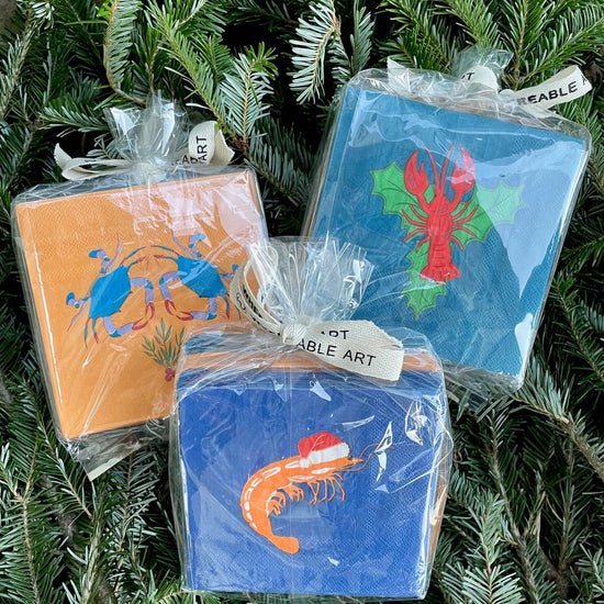 Santa's Swamp Cocktail Napkins Bundle