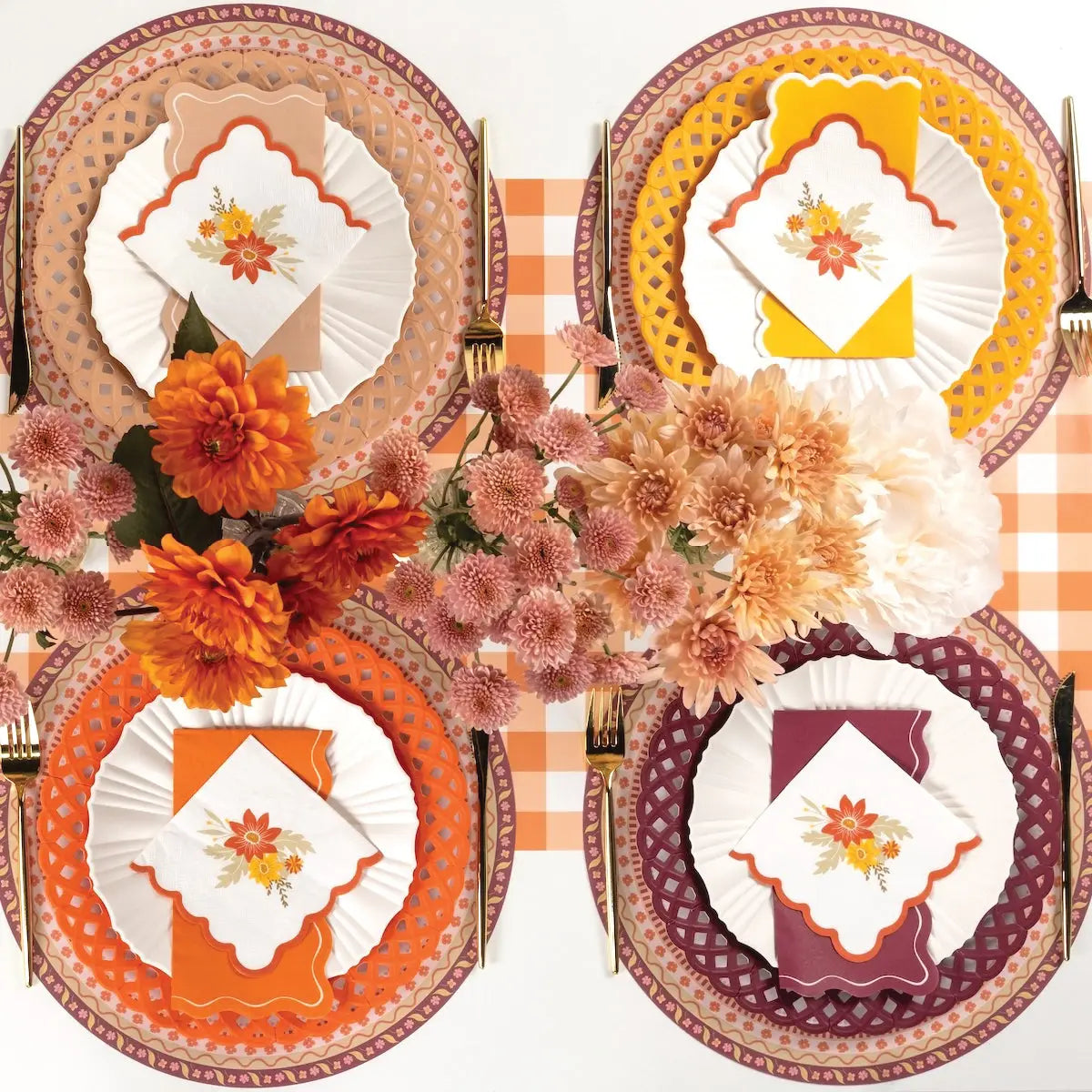 Cream Compostable Dessert Plates