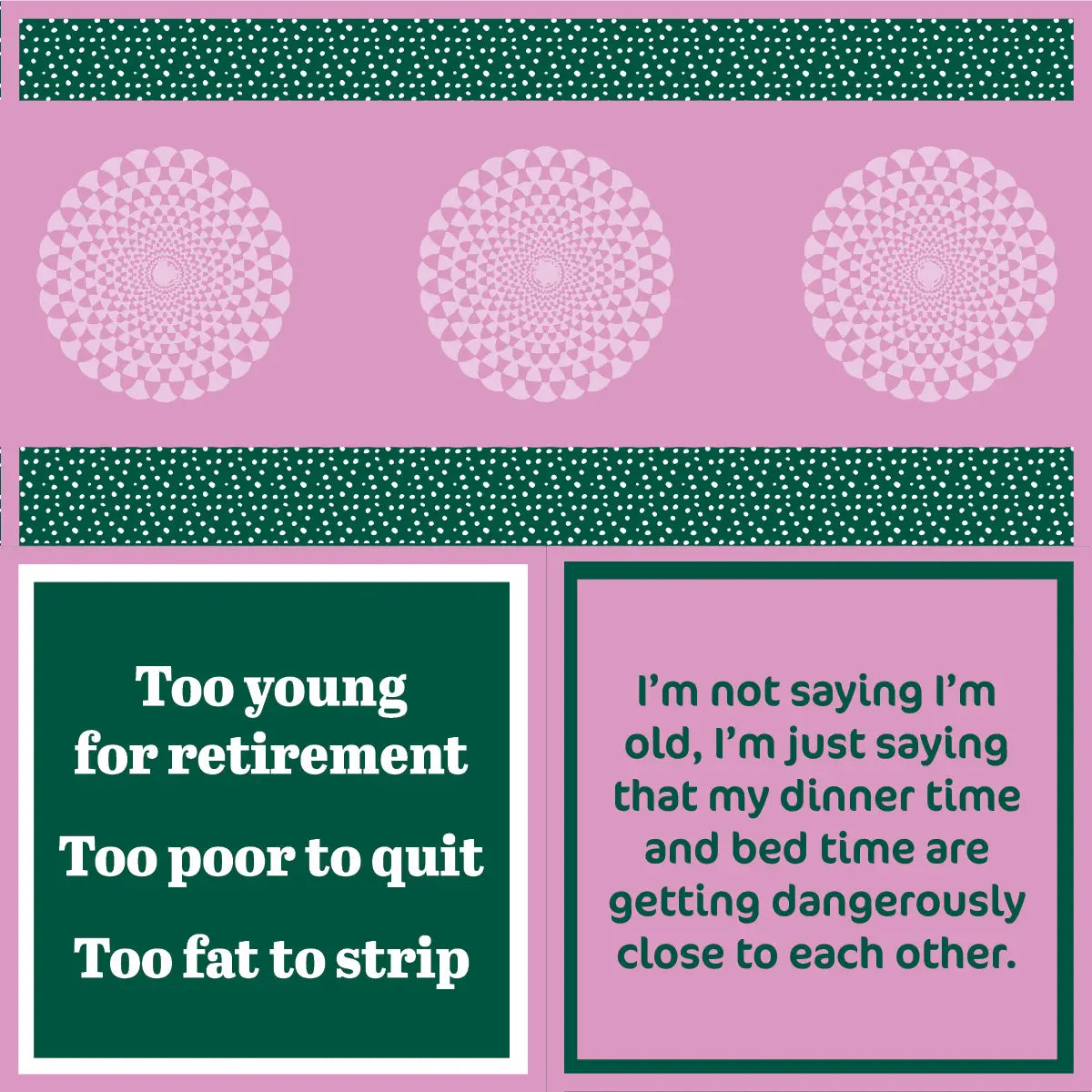 I'm Old/Too Young Napkins