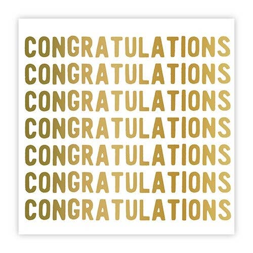 Congratulations Napkins
