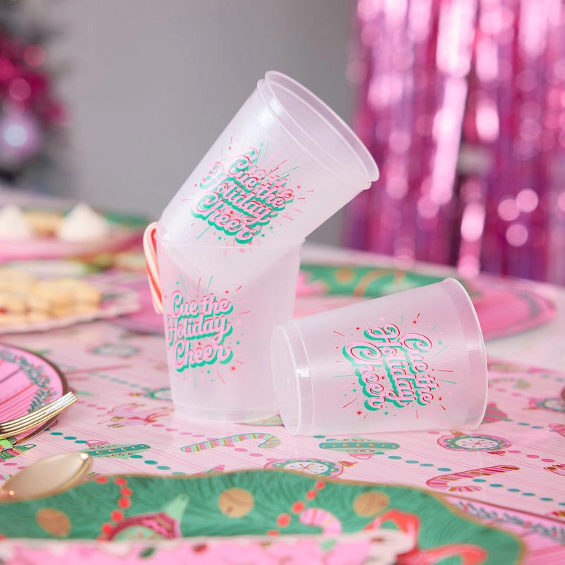 Cue the Holiday Cheer Frost Cups