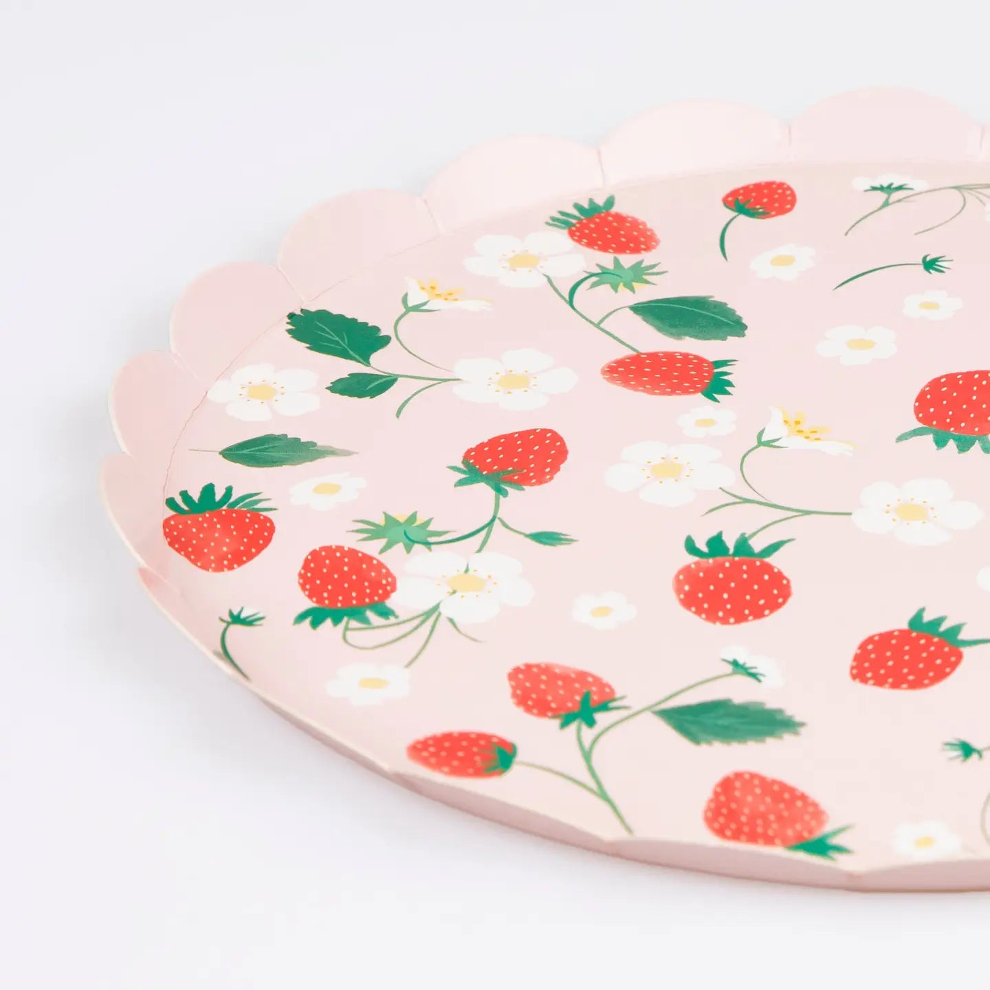 Strawberry Pattern Side Plates