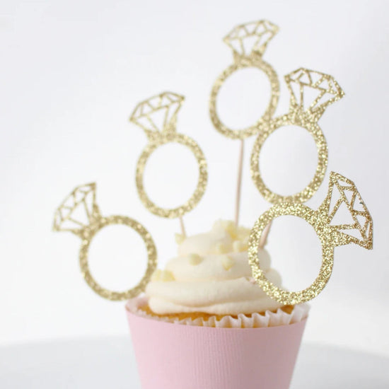 Ring Cupcake Toppers