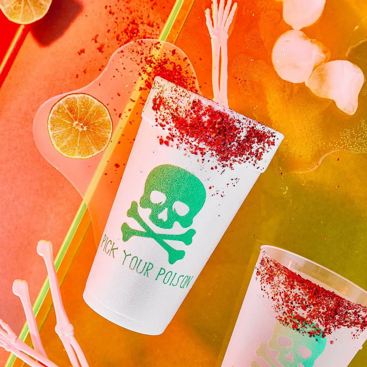 Pick Your Poison Foam Cups