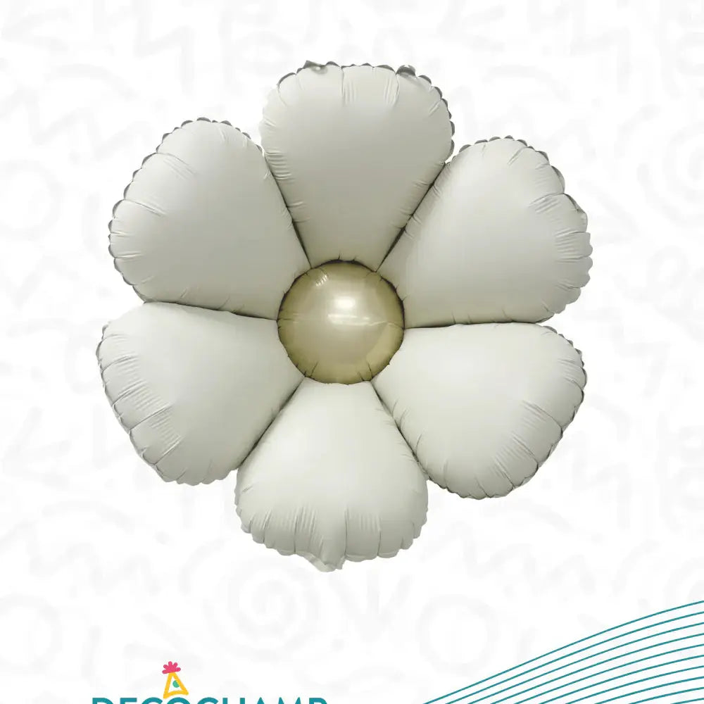 Air-Fill Latte Daisy Mylar - 3 Sizes