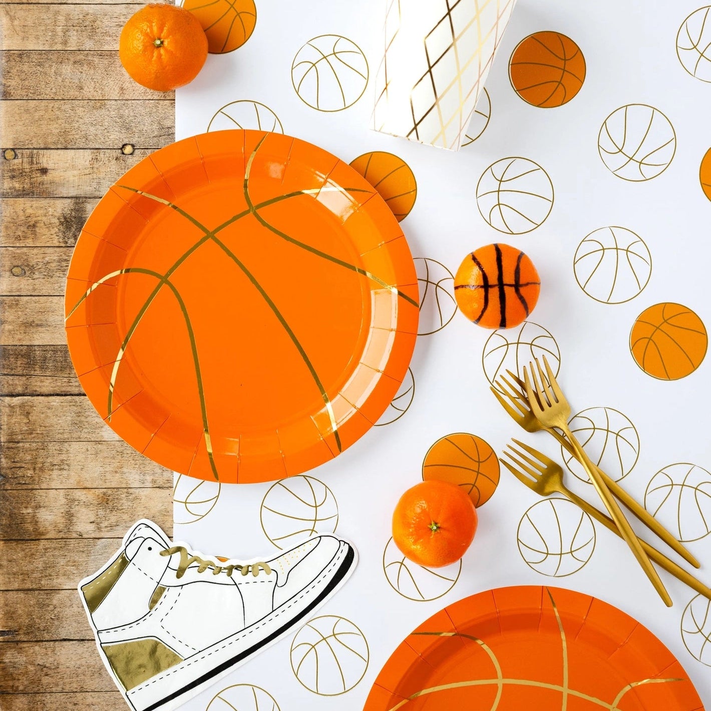 Basketball Table Runner