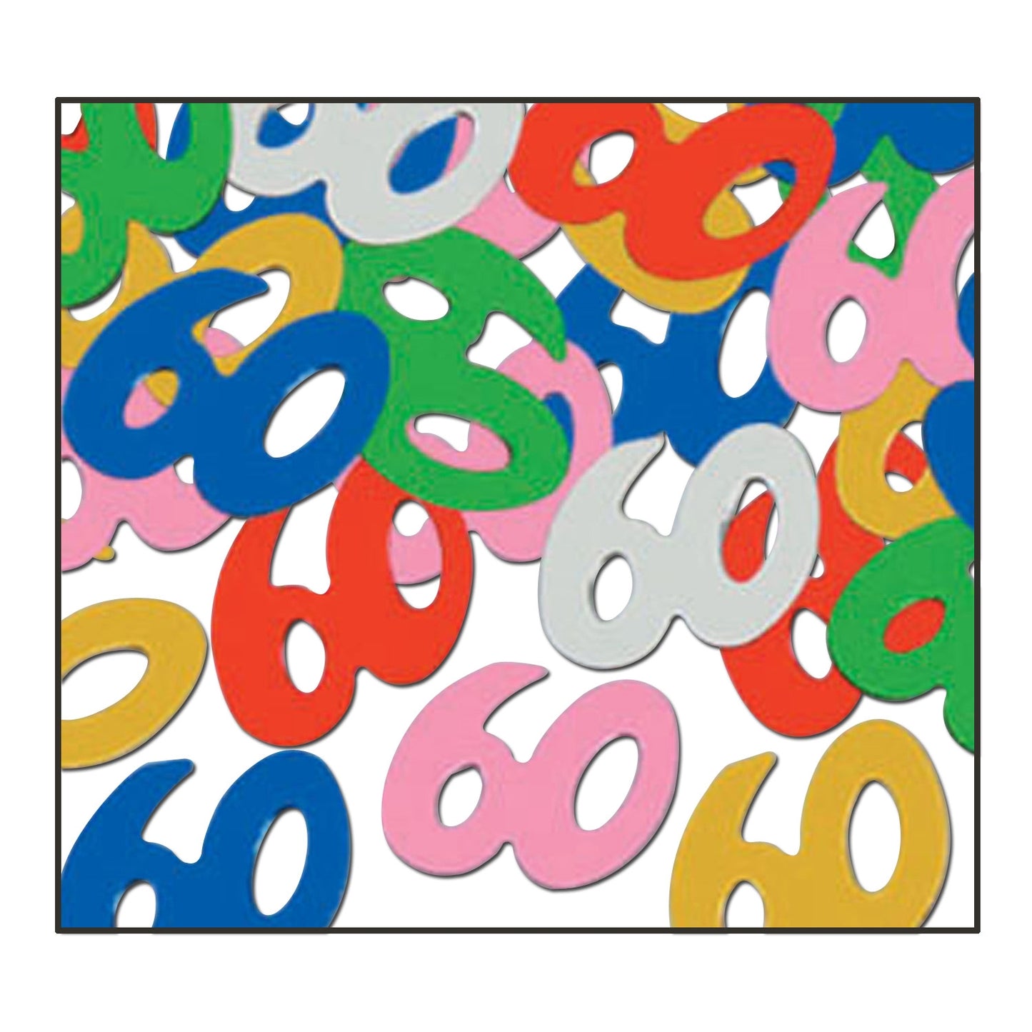Fanci-Fetti "60" Silhouettes