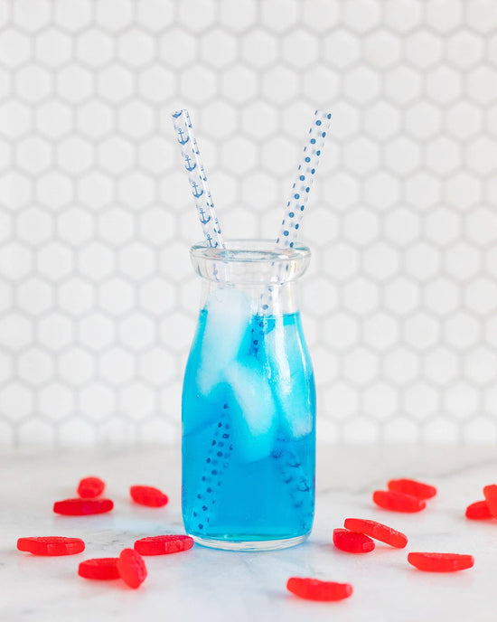 Nautical Reusable Straws
