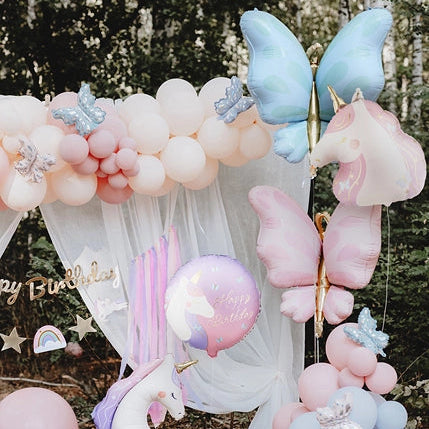 24" Pastel Unicorn Mylar