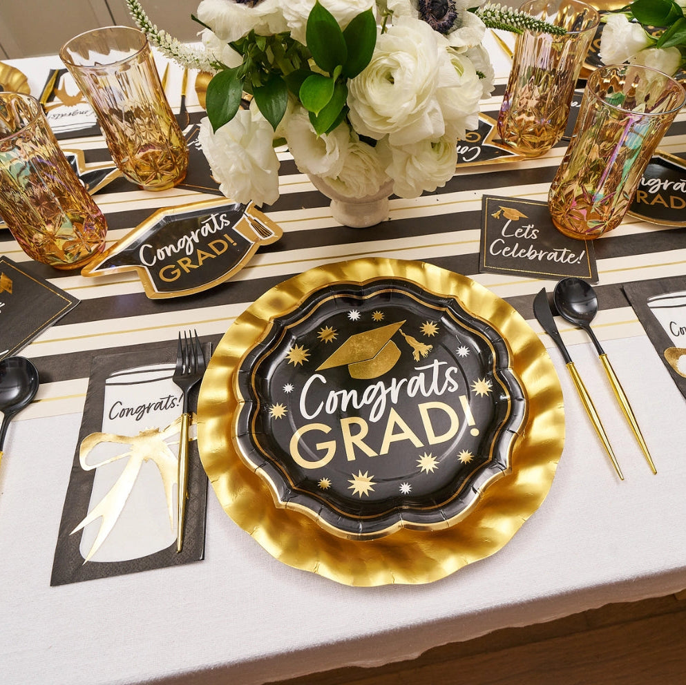 Classic Grad Diploma Guest Towels
