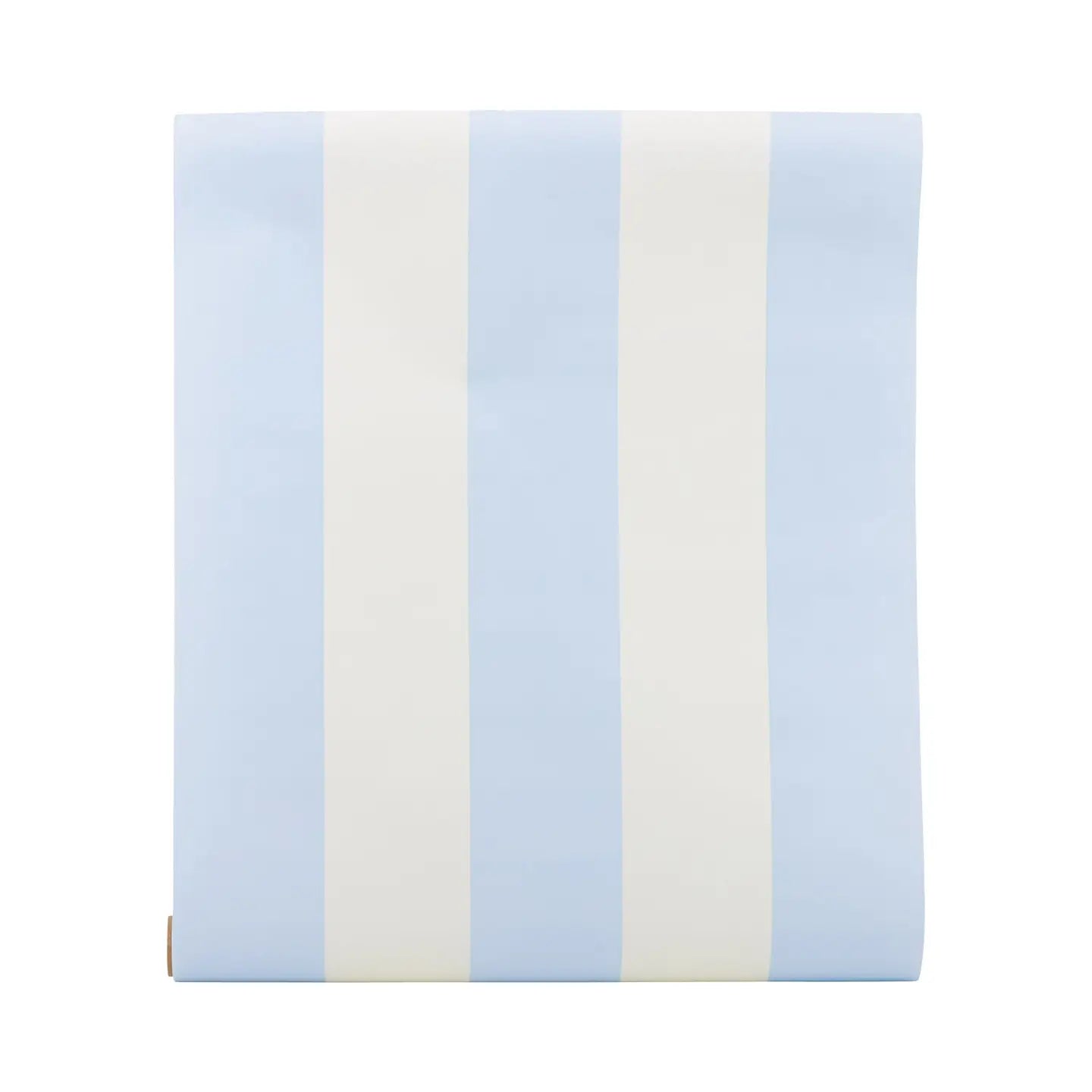 Baby Blue Striped Table Runner