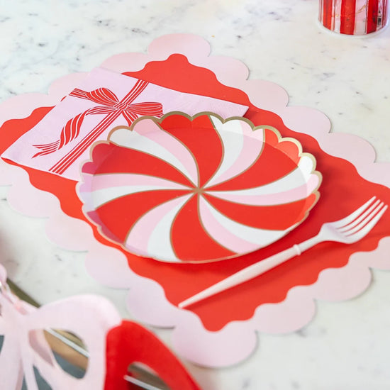 Christmas Peppermint Small Plates