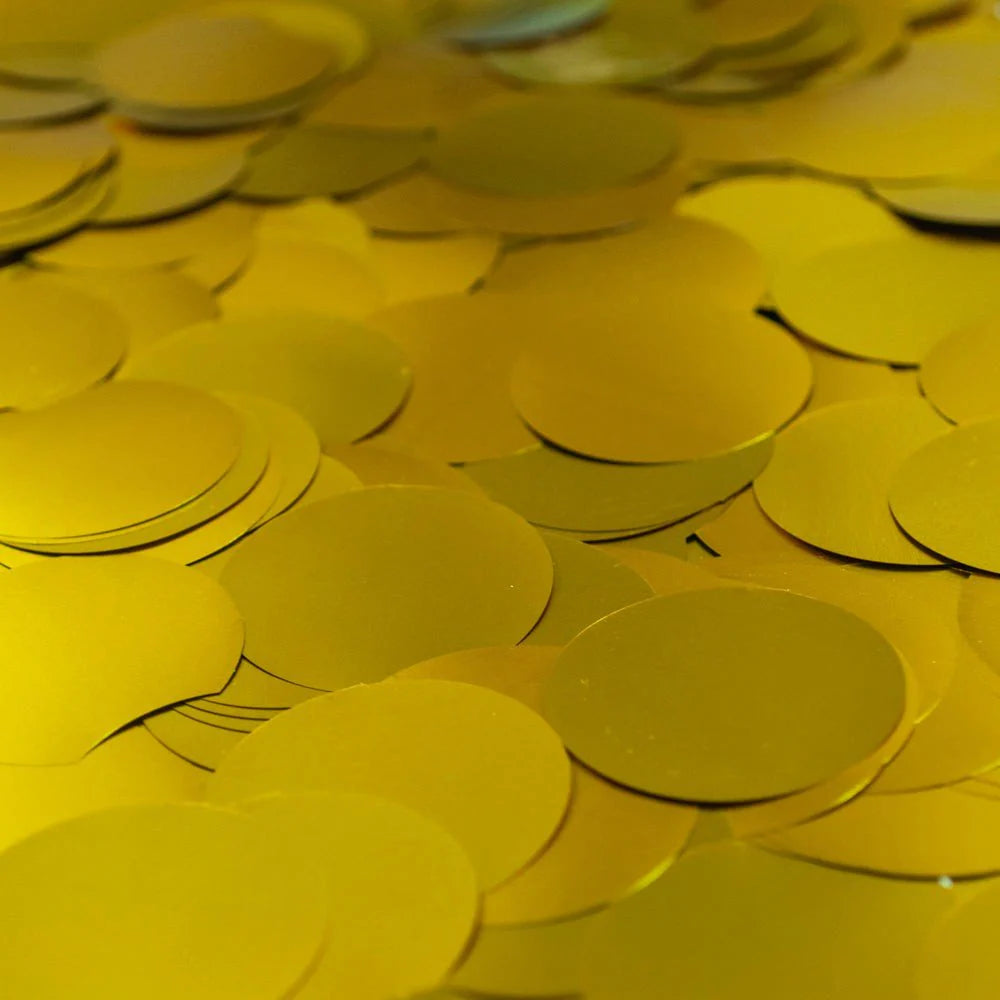 Yellow Gold Chrome Confetti