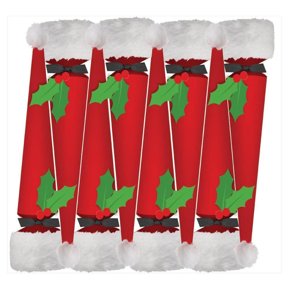 Santa Hat Cone Crackers